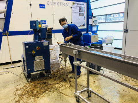 Essais de thermocompression en partenariat avec Agromat, © Atelier LUMA